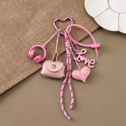 Lot de 3 charms de sac kawaii Y2K – Pack accessoires tendance pour femme
