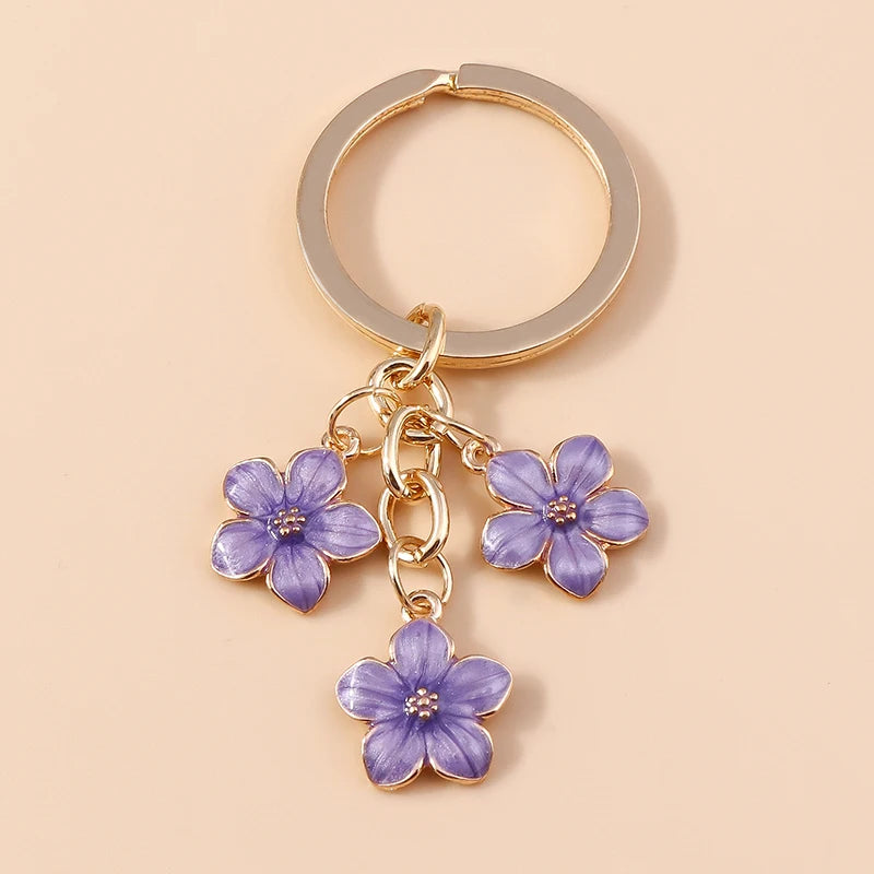 🌸 Charm Sac Sakura - Bijou Fleur à Clipser